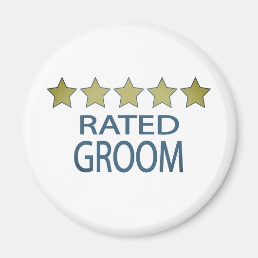 Vijf Star Groom Magneet (Voorkant)