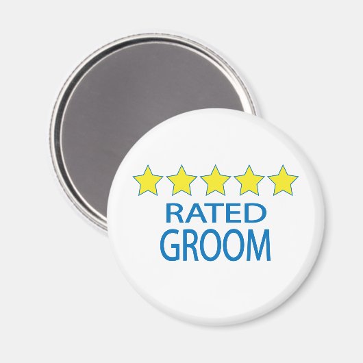 Vijf Star Groom Magneet (Voorkant / Achterkant)