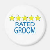 Vijf Star Groom Magneet (Voorkant)