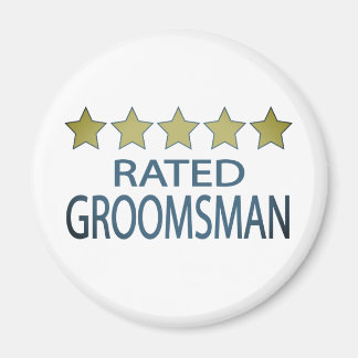 Vijf Star Groomsman Magneet