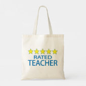 Vijf Star-leraar Tote Bag (Achterkant)