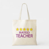 Vijf Star-leraar Tote Bag (Achterkant)