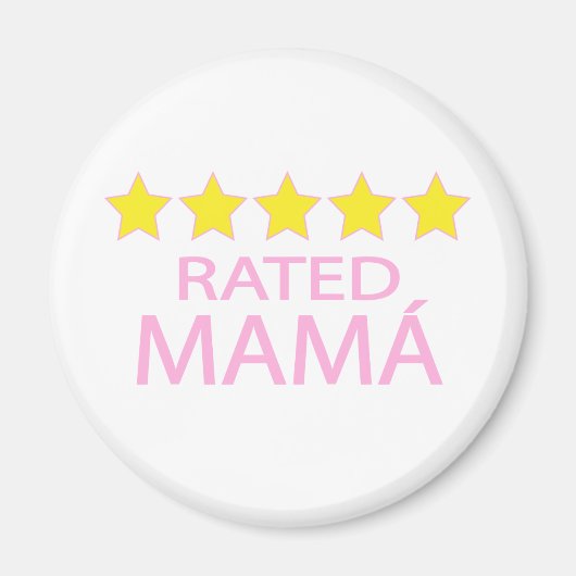 Vijf Star Mamá Magneet (Voorkant)