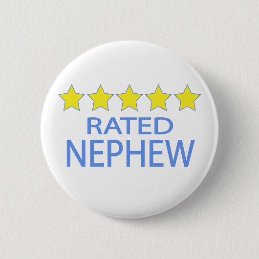 Vijf Star Nephew Ronde Button 5,7 Cm (Voorkant)