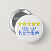 Vijf Star Nephew Ronde Button 5,7 Cm (Voorkant /achterkant)