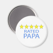 Vijf Star Papa Magneet (Voorkant / Achterkant)
