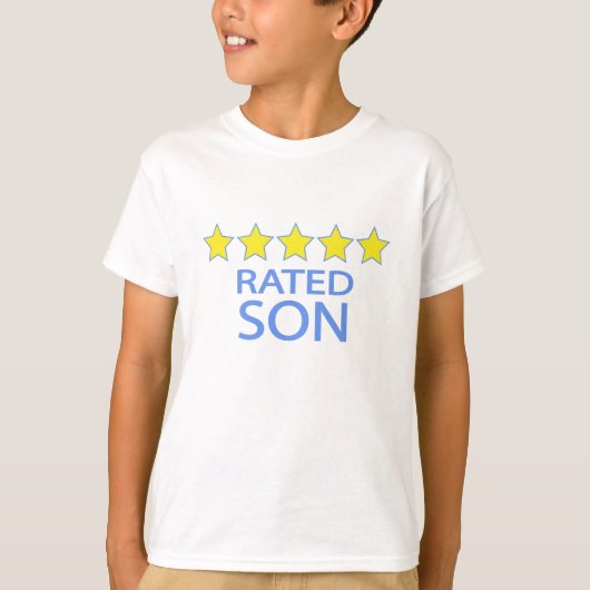 Vijf Star Son T-shirt (Voorkant)