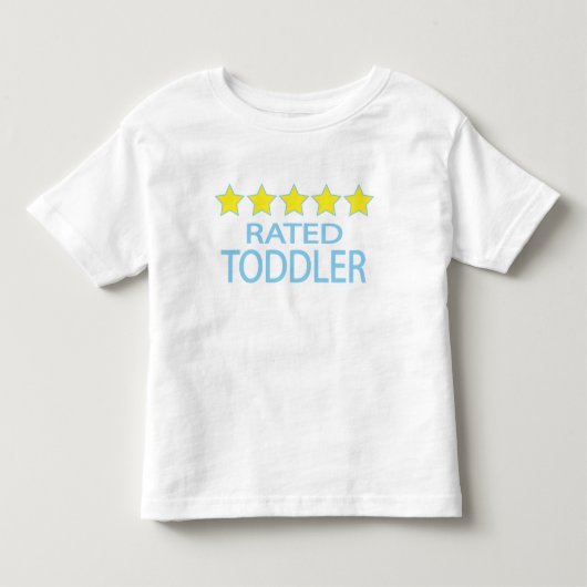 Vijf Star Toddler Kinder Shirts (Voorkant)