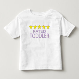 Vijf Star Toddler Kinder Shirts