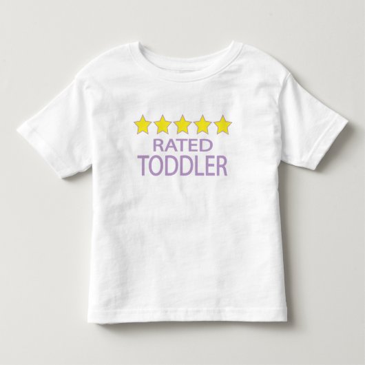 Vijf Star Toddler Kinder Shirts (Voorkant)