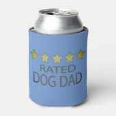 Vijf ster Dog Pa Blikjeskoeler (Blikje Voorkant)