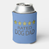 Vijf ster Dog Pa Blikjeskoeler (Blikje Achterkant)