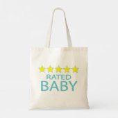 Vijf sterren Baby Tote Bag (Achterkant)