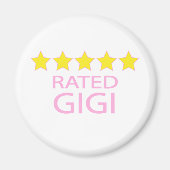 Vijf sterren Gigi Magneet (Voorkant)