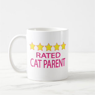 Vijf sterren Kat Parent Koffiemok