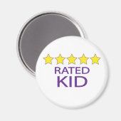 Vijf sterren Kind Magneet (Voorkant / Achterkant)