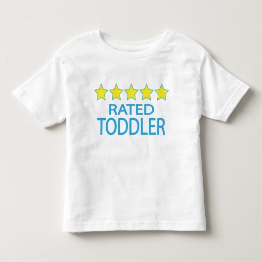 Vijf sterren kinder shirts (Voorkant)
