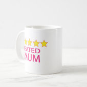 Vijf sterren koffiemok (Voorkant links)