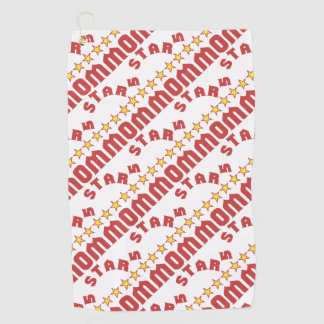 Vijf Sterren Moeder Tegels Award Golfhanddoek