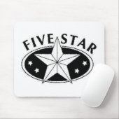 Vijf sterren Muismat (Met muis)