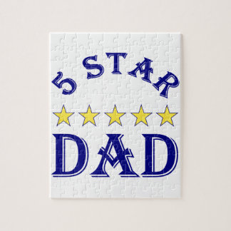 Vijf Sterren Papa Legpuzzel