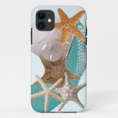 Vijf sterren Starfish Case-Mate iPhone Case (Achterkant)