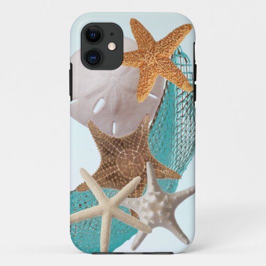Vijf sterren Starfish Case-Mate iPhone Case (Achterkant)