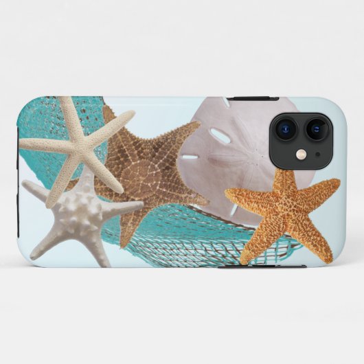Vijf sterren Starfish Case-Mate iPhone Case (Achterkant (horizontaal))