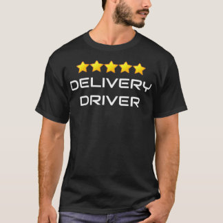 Vijf sterrenbestuurdersclassificatie t-shirt