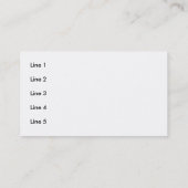 VIJF STONES: PEBBLES: Visitekaartje (Achterkant)