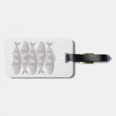 Vijf strips bagagelabel (Achterkant horizontaal)