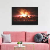 Vijf succesvolle Mars Rovers Canvas Afdruk (Insitu (Woonkamer))