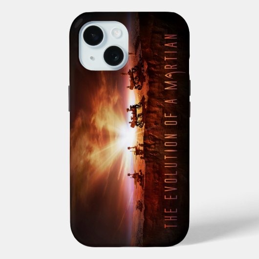 Vijf succesvolle Mars Rovers Case-Mate iPhone Case (Achterkant)