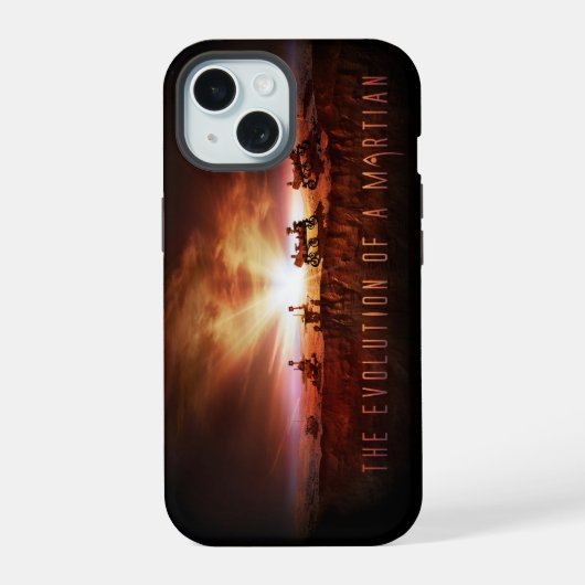 Vijf succesvolle Mars Rovers iPhone 15 Case (Achterkant)