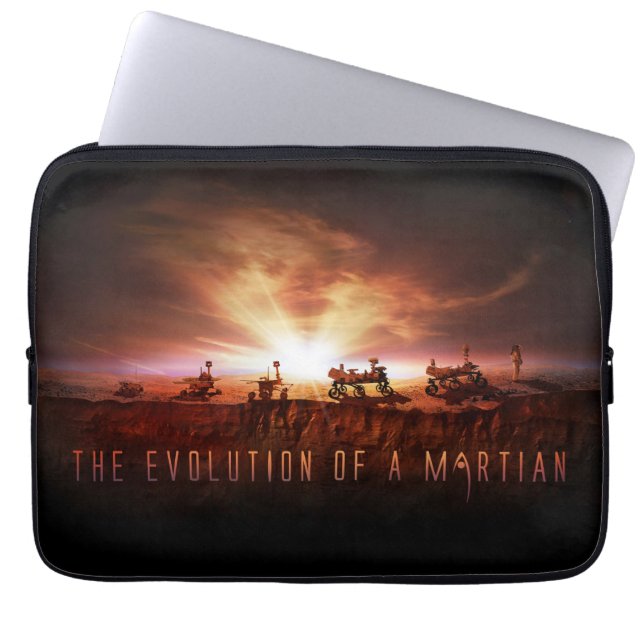 Vijf succesvolle Mars Rovers Laptop Sleeve (Voorkant)