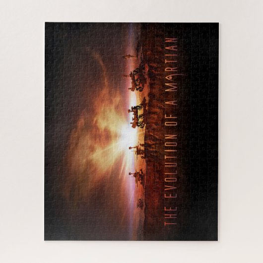 Vijf succesvolle Mars Rovers Legpuzzel (Verticaal)
