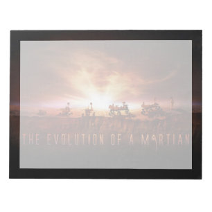 Vijf succesvolle Mars Rovers Notitieblok