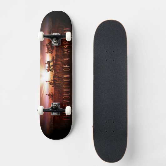 Vijf succesvolle Mars Rovers Persoonlijk Skateboard (Voorkant)