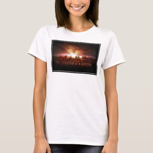 Vijf succesvolle Mars Rovers T-shirt (Voorkant)