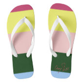 Vijf Teenslippers (Voetbed)