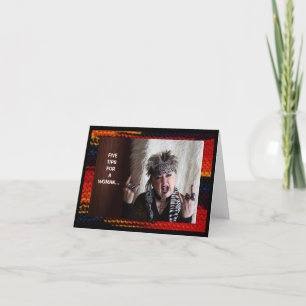 Vijf Tips voor een vrouw vouwd Wenskaart Kaart