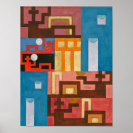 Vijf-Uitgebreide Cijfers | Sophie Taeuber-Arp | Poster