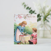 Vijf uur briefkaart (Staand voorkant)