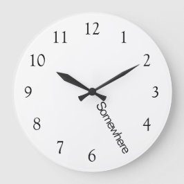 Vijf uur ergens grote klok