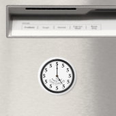 VIJF UUR KLok Magneet (Insitu (Vaatwasser))