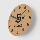 Vijf uur ronde klok (Hoek)