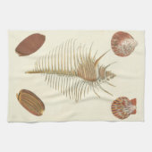 Vijf van een soort Seashells Theedoek (Horizontaal)