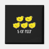 Vijf van PEEP Fun Respiratory Therapy Ven Magneet (Voorkant)