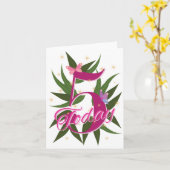 Vijf vandaag kaart (Gele Bloem)