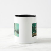 Vijf vingerkrups met Steamer White Horse Mok (Midden)